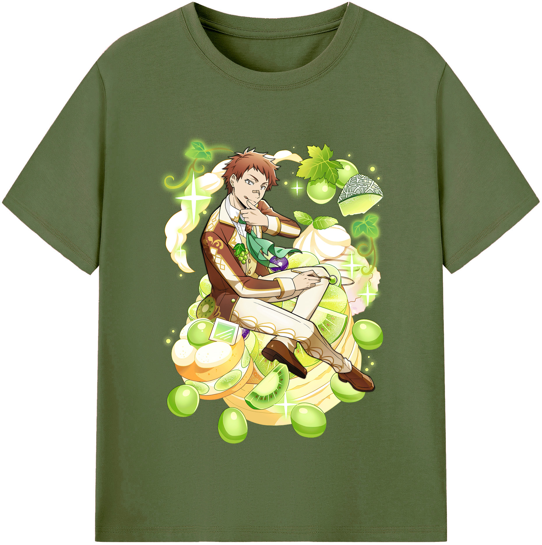 （画像用） 文豪ストレイドッグス Bungo Stray Dogs 綿100％半袖Tシャツ（フロントプリント）